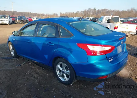 2014 Ford Focus Se из США, поврежденный, VIN 1FADP3F25EL232791